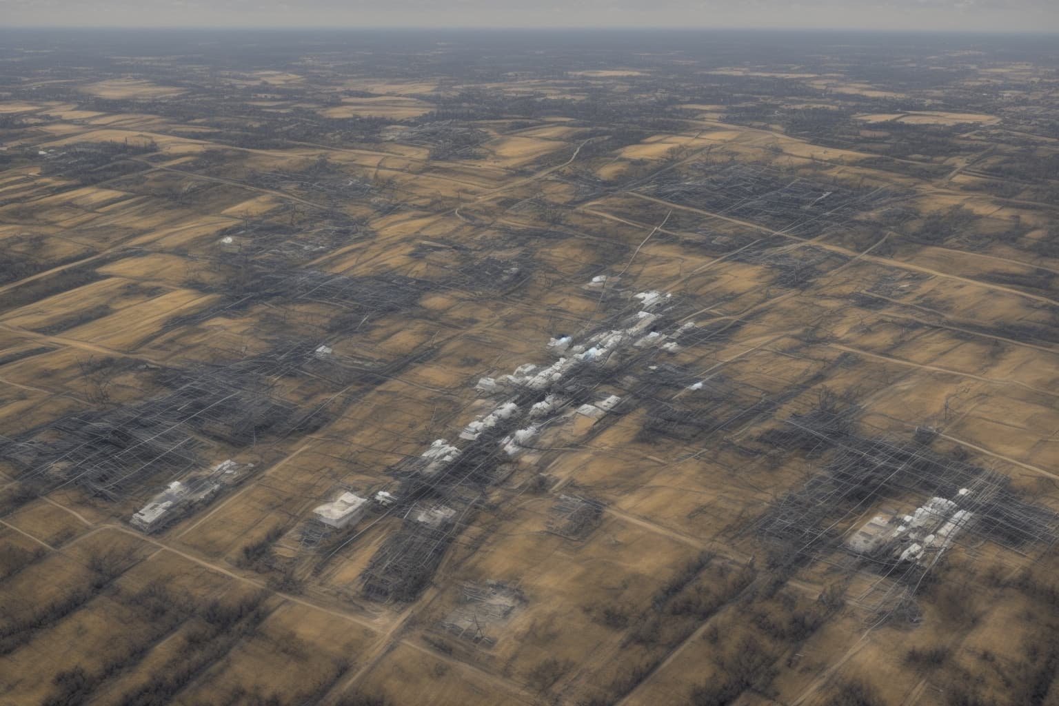 AI illustration of A significant Russian assault on Ukraine’s energy infrastructure has led to widespread damage and power outages in mul...