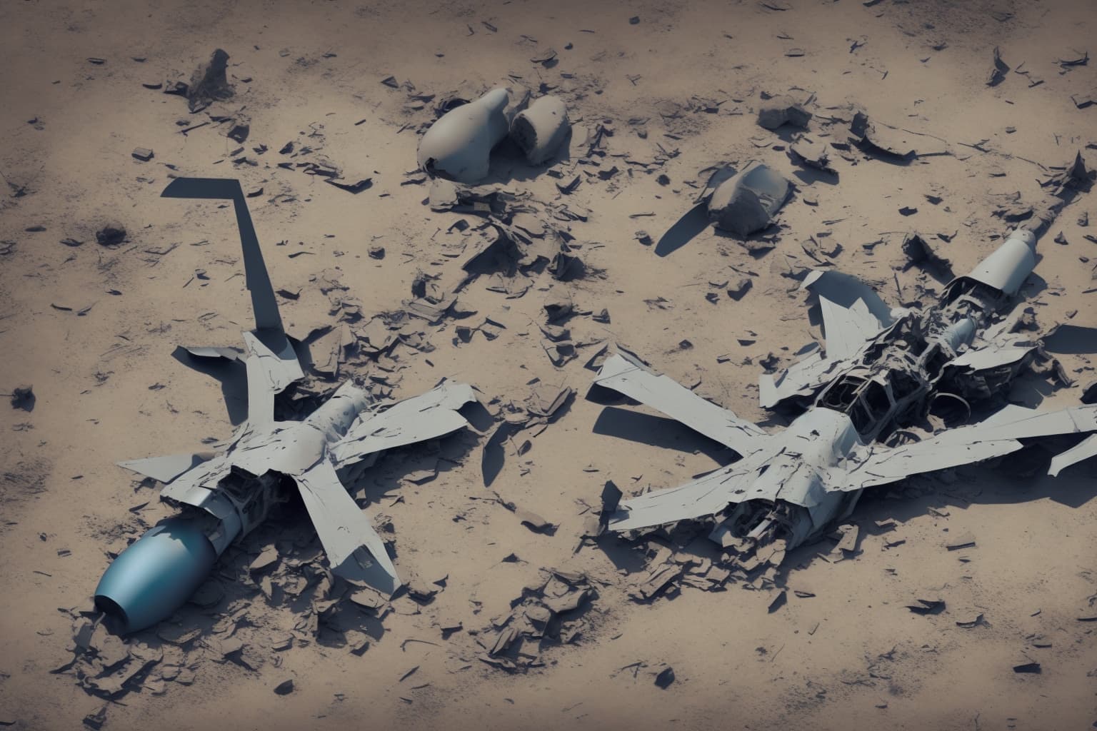 AI illustration of Ukrainian military intelligence released exclusive footage showing the destruction of a Shahed drone during a Russian...