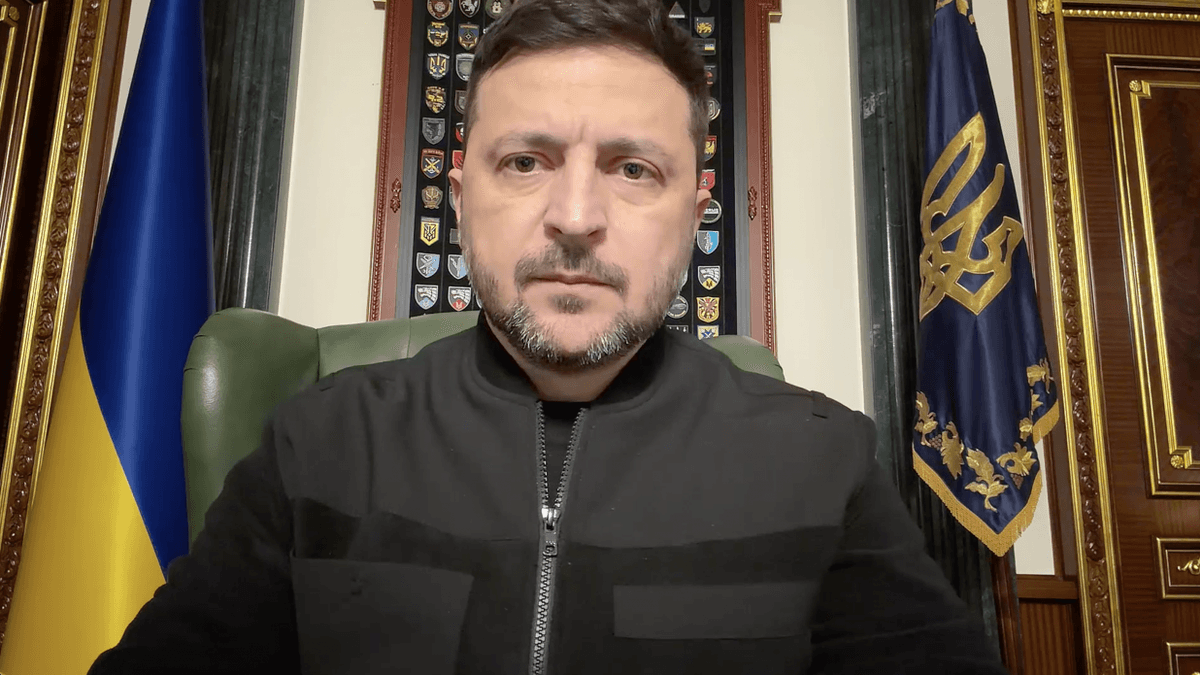 Ukrainian President Volodymyr Zelensky confirmed a strike on a missile control systems plant in Bryansk, Russia, during discussions with...