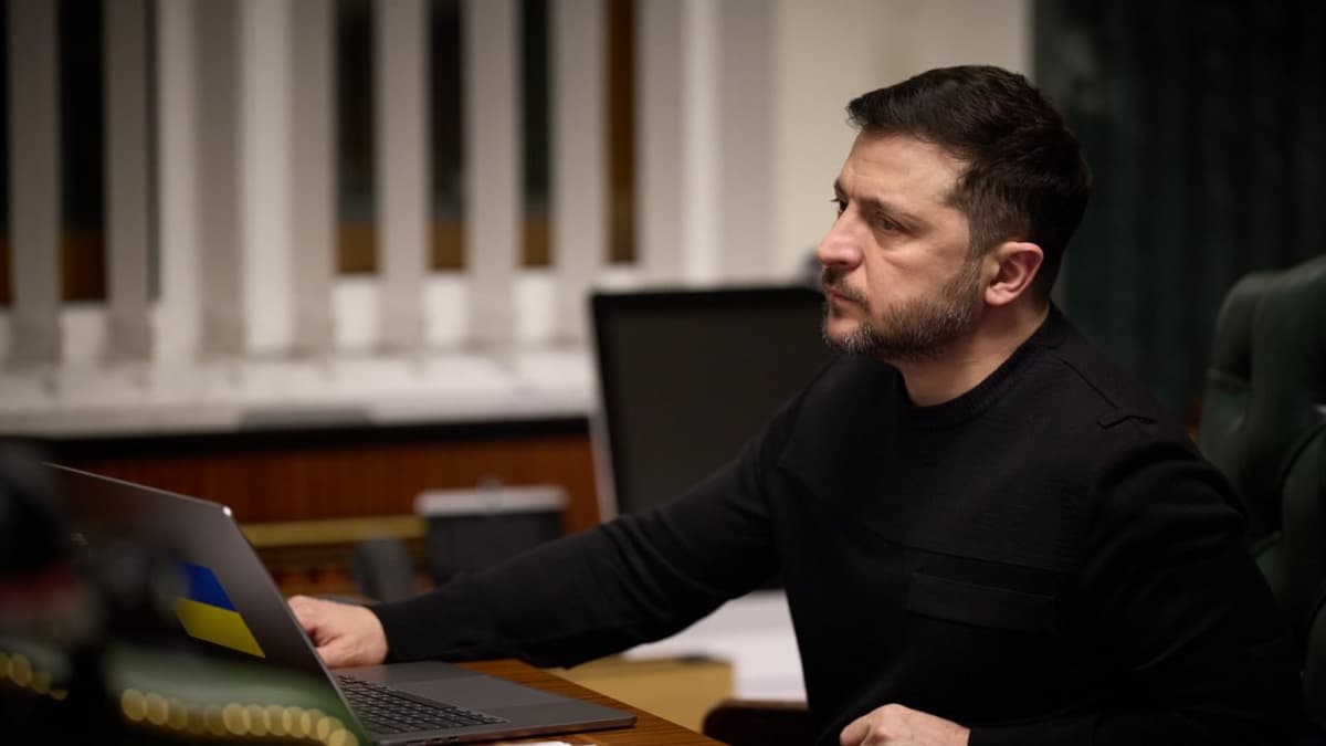 President Volodymyr Zelensky stated that Ukraine is capable of swiftly ramping up missile production for air defense systems to counter R...