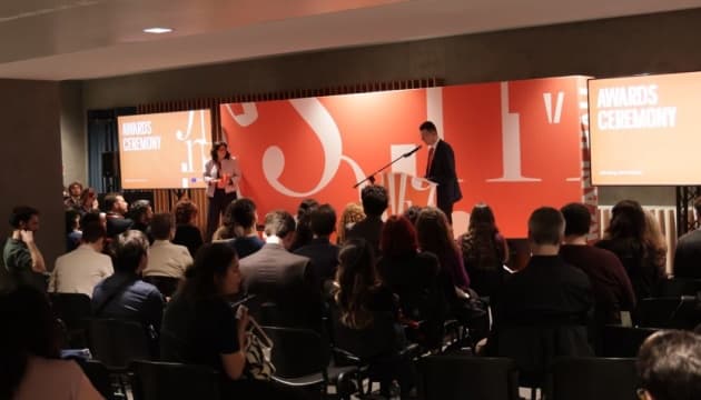 The National Union of Journalists of Ukraine has been awarded the Media Freedom Award at the Voices Festival in Florence, Italy, recogniz...