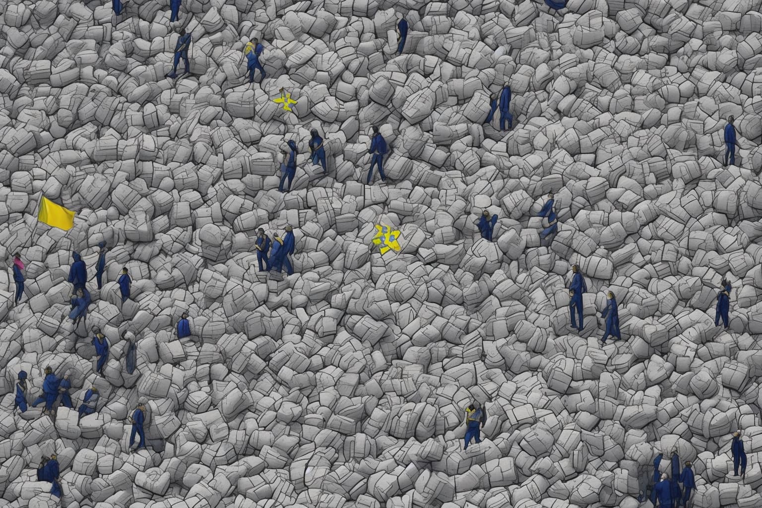 AI illustration of As of January 31, 2026, approximately 4.38 million Ukrainians have received temporary protection across the European U...