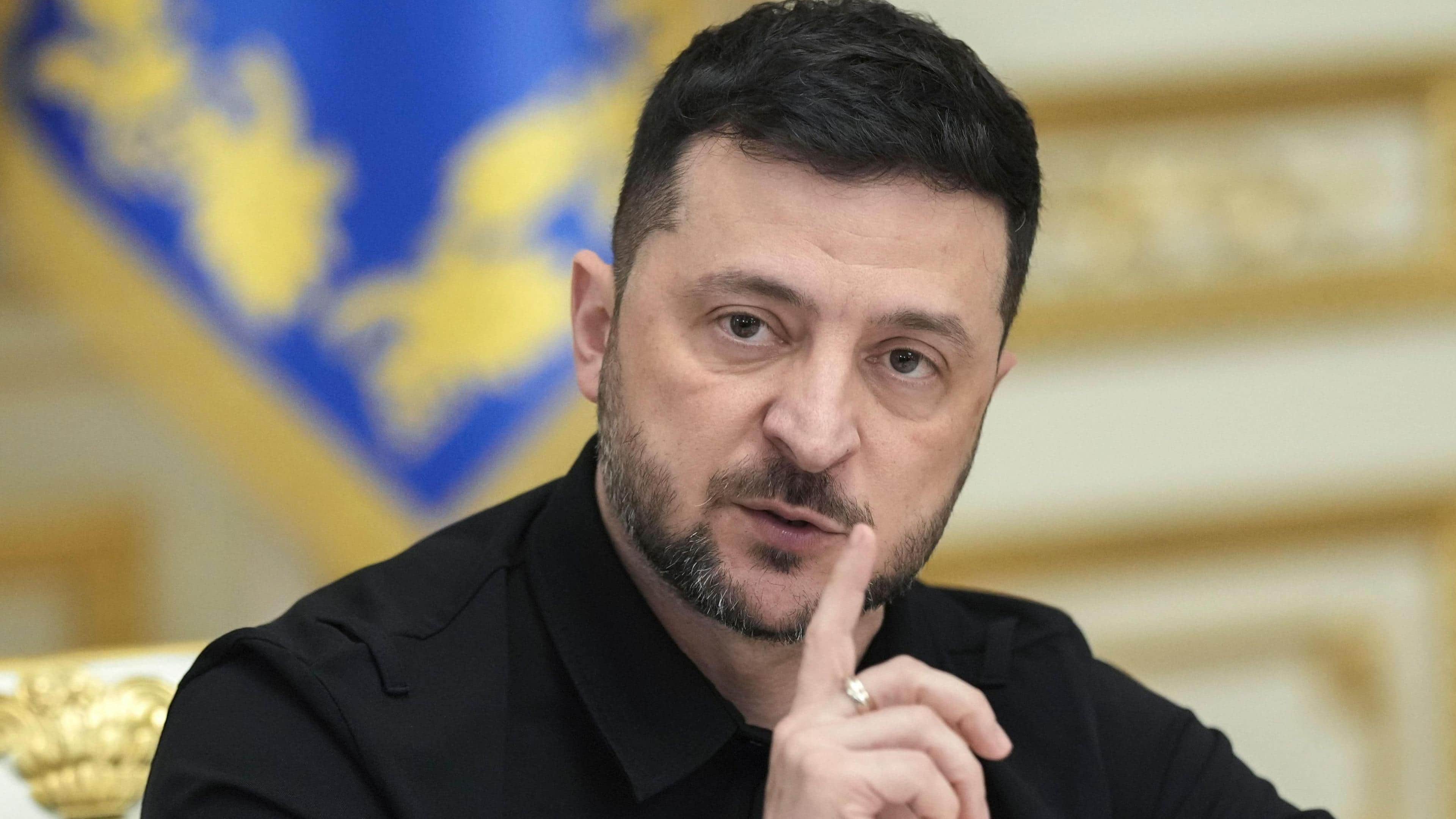 Ukrainian President Volodymyr Zelensky accused Hungarian Prime Minister Viktor Orban of building his election campaign on hatred towards...