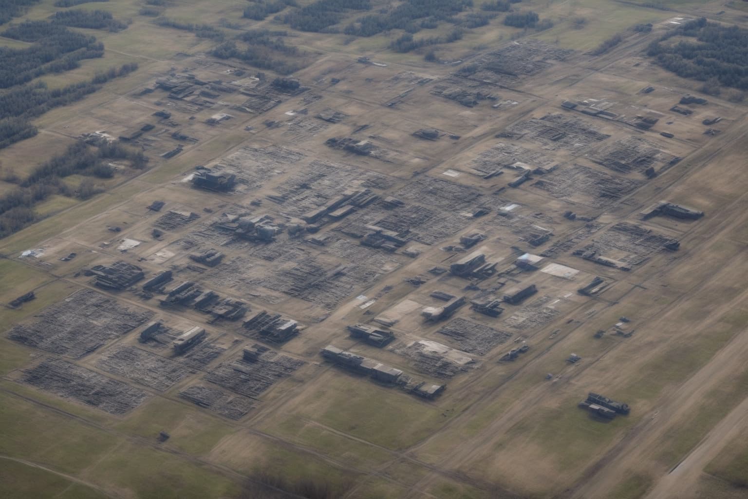 AI illustration of Ukrainian forces have inflicted significant damage to the Krymnii El electronics plant in Bryansk, Russia, utilizing S...