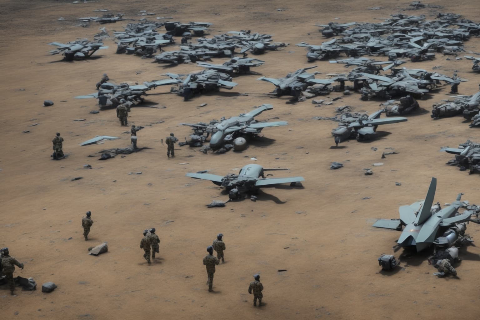 AI illustration of Ukrainian Defense Forces reported 121 combat clashes with Russian troops on March 7, marking a significant increase in...