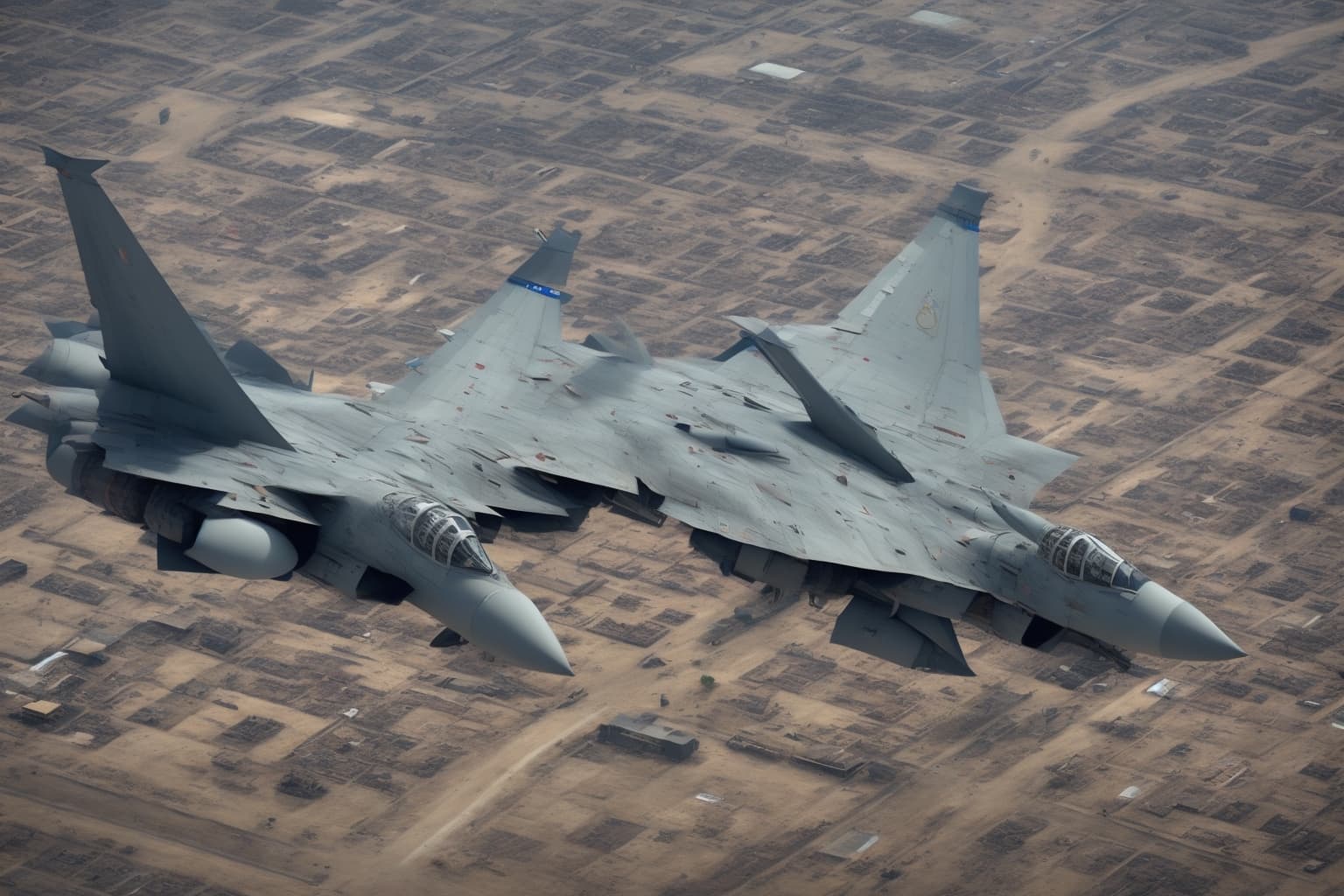 AI illustration of On the night of March 14, air raid alerts were declared across Ukraine due to the takeoff of a Russian MiG-31K fighter...