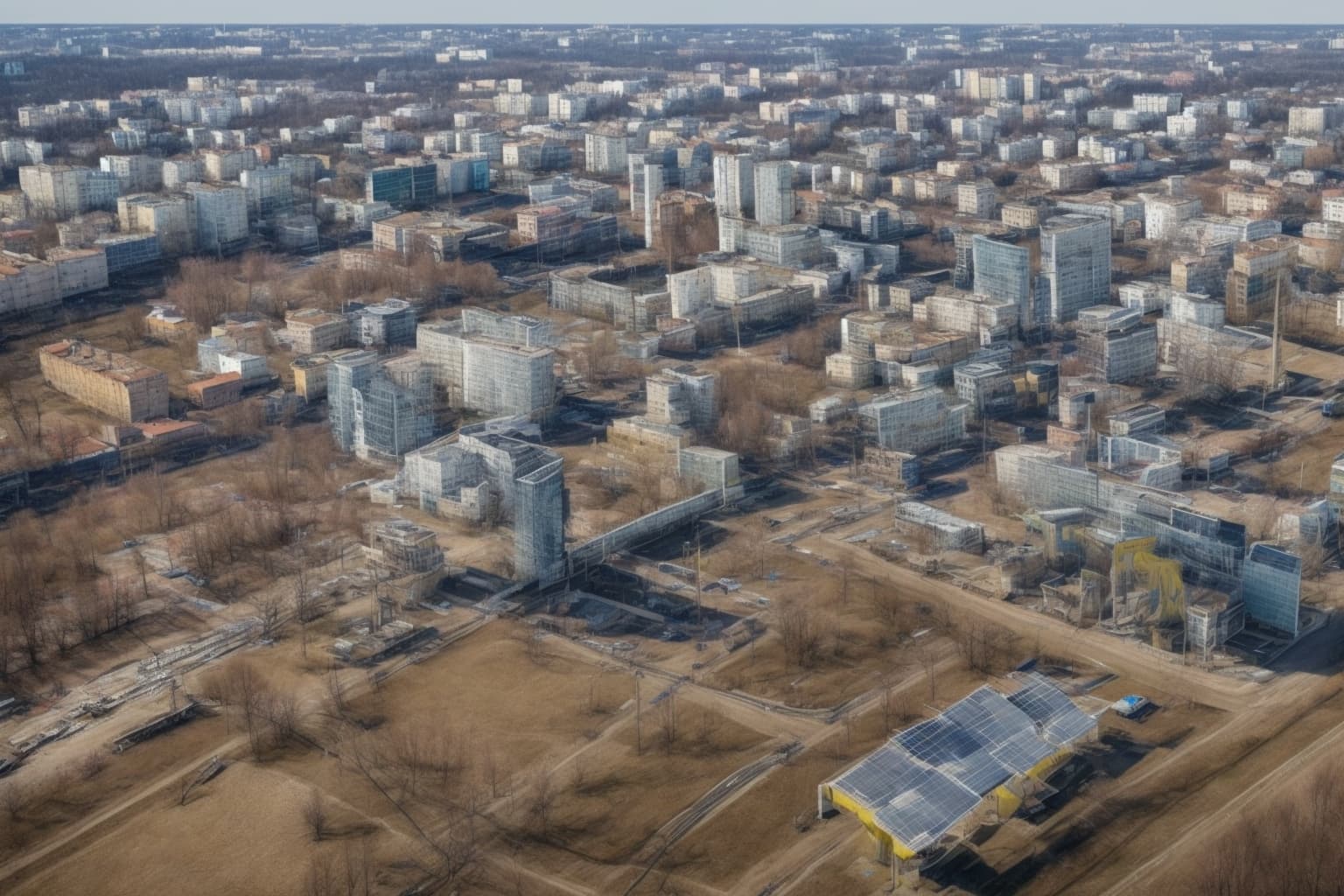 AI illustration of Ukrainian banks have financed energy recovery projects amounting to 38.7 billion UAH across 21 regions since June 2024...