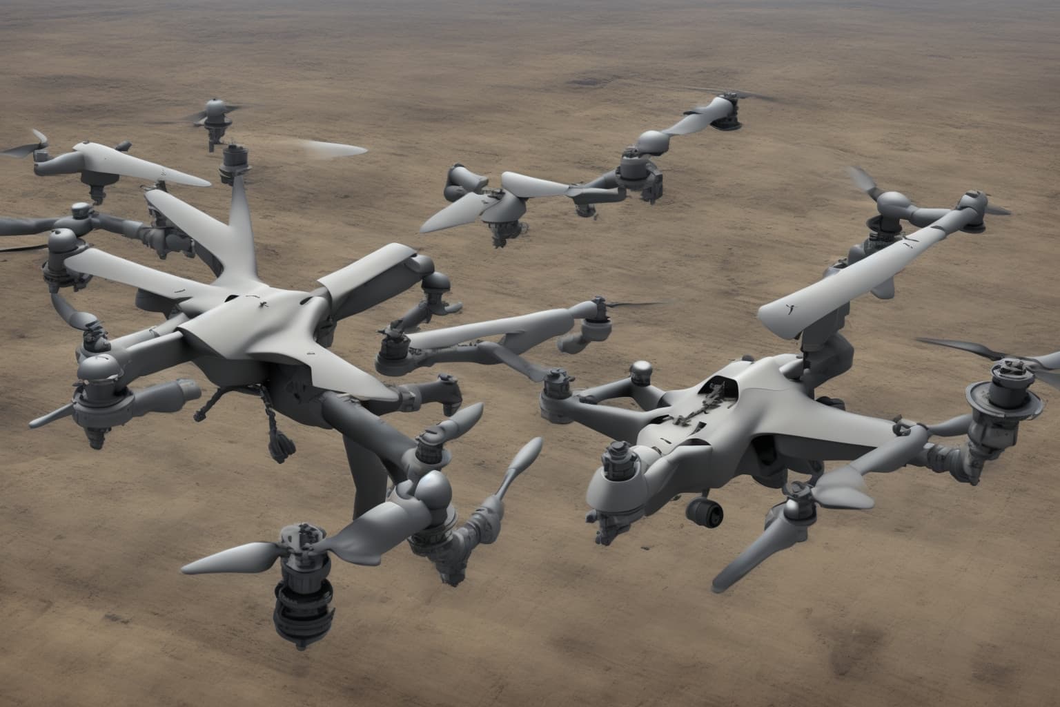 AI illustration of Ukraine has deployed drone interceptors and a team of specialists to protect American military bases in Jordan from Ir...