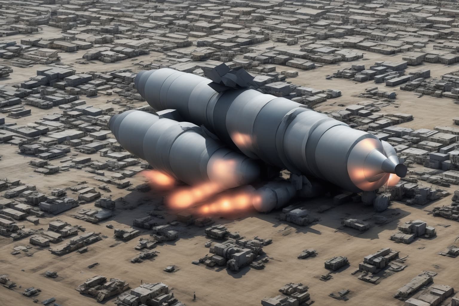 Engineers working in a modern missile production facility, showcasing defense innovation.