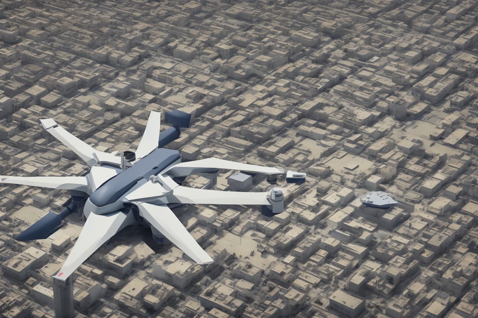 AI illustration of President Donald Trump stated that the United States does not need Ukraine's assistance to defend against Iranian dron...