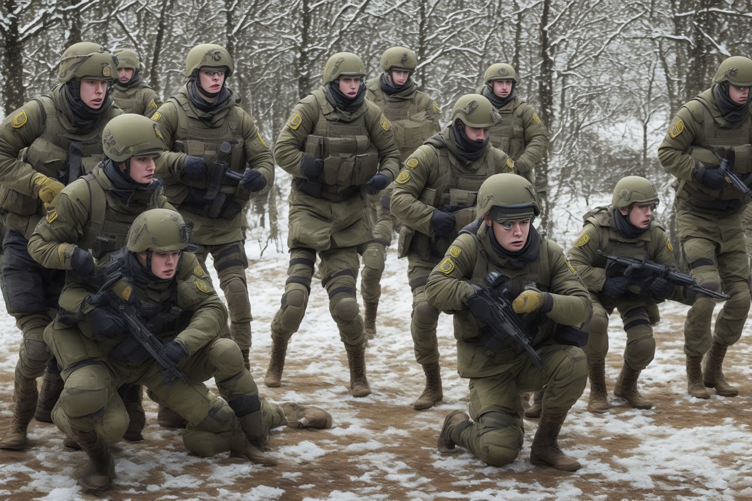 AI illustration of Lithuania intends to implement a ban on entry for Russian soldiers who fought in Ukraine, according to Interior Minist...