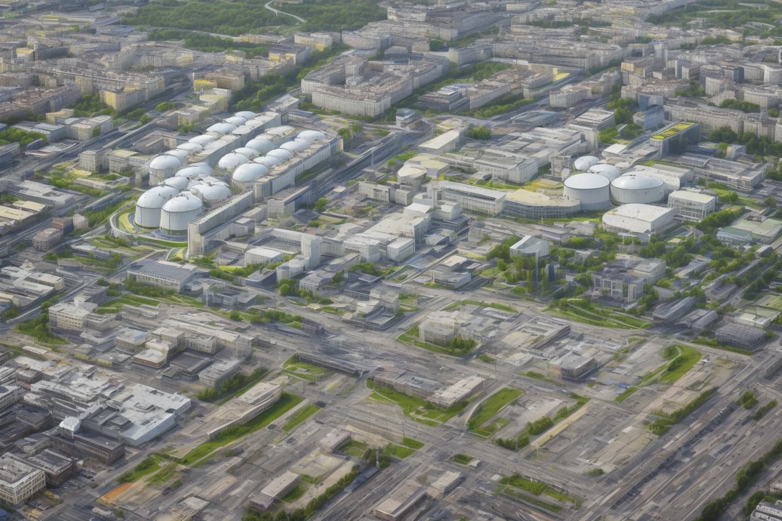 AI illustration of Ukrainian Prime Minister Yulia Svyrydenko stated at the Nuclear Energy Summit in Paris that Ukraine is prepared to sha...