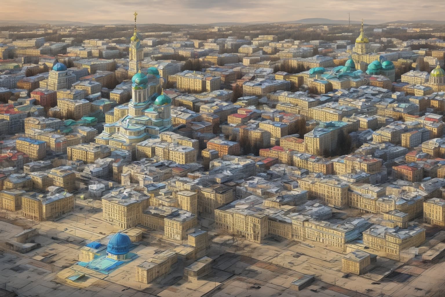 AI illustration of Ukrainian President Volodymyr Zelenskyy announced the postponement of trilateral talks with Russia and the United Stat...