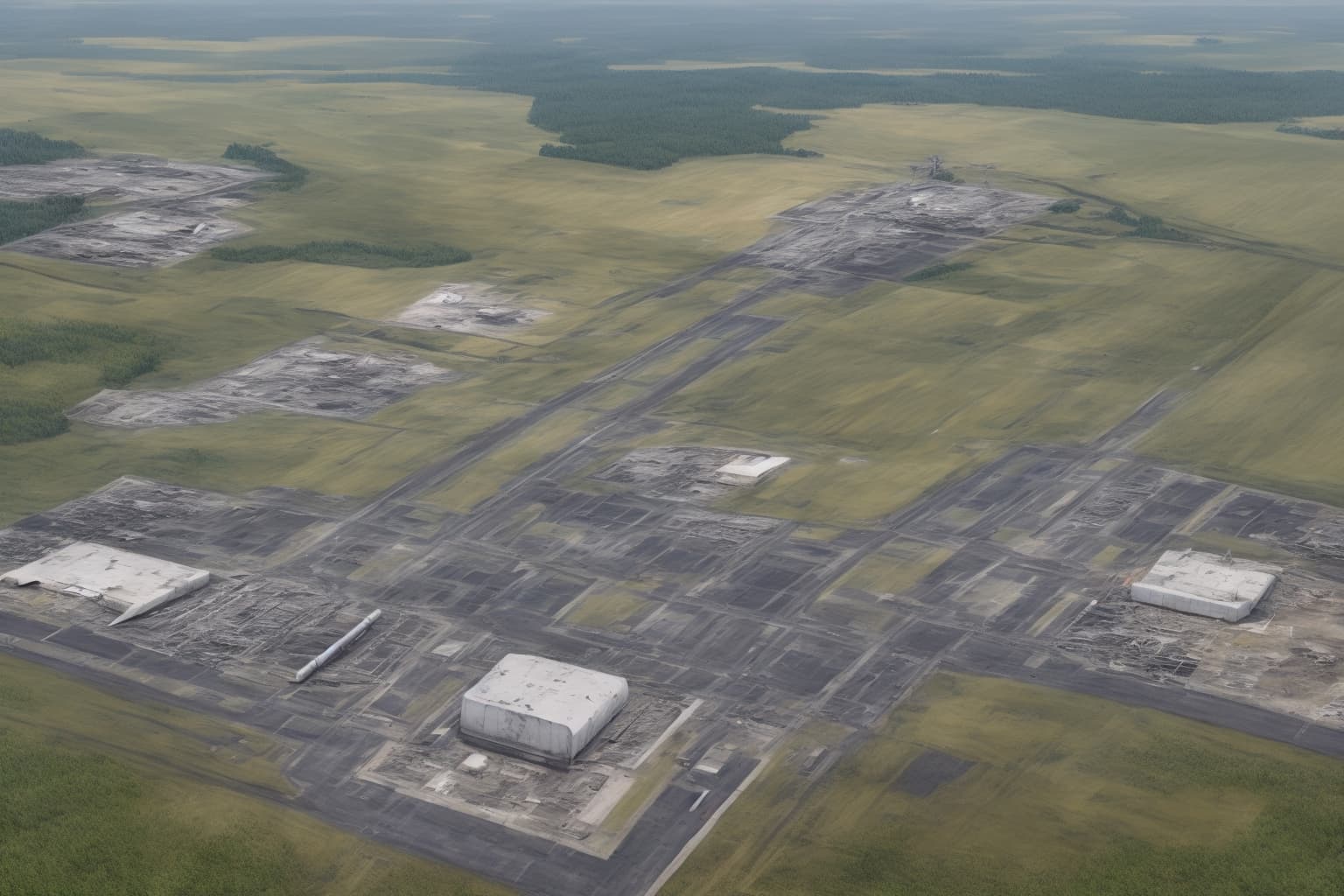 AI illustration of Ukrainian President Volodymyr Zelensky confirmed a strike on a missile control systems plant in Bryansk, Russia, durin...