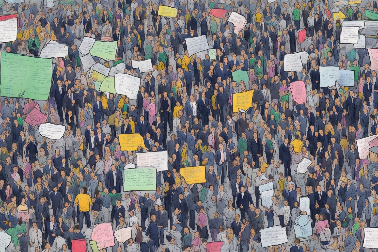 AI illustration of Ukrainian President Volodymyr Zelensky accused Hungarian Prime Minister Viktor Orban of building his election campaign...