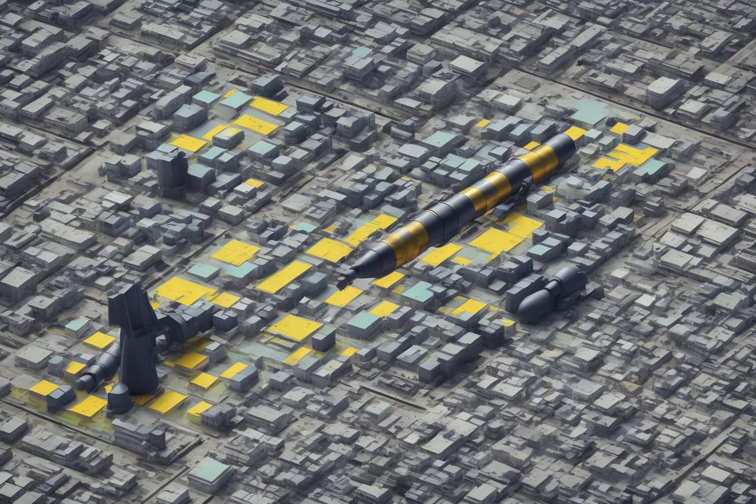 AI illustration of President Volodymyr Zelensky announced that Ukraine has the technological capabilities to develop anti-ballistic missi...