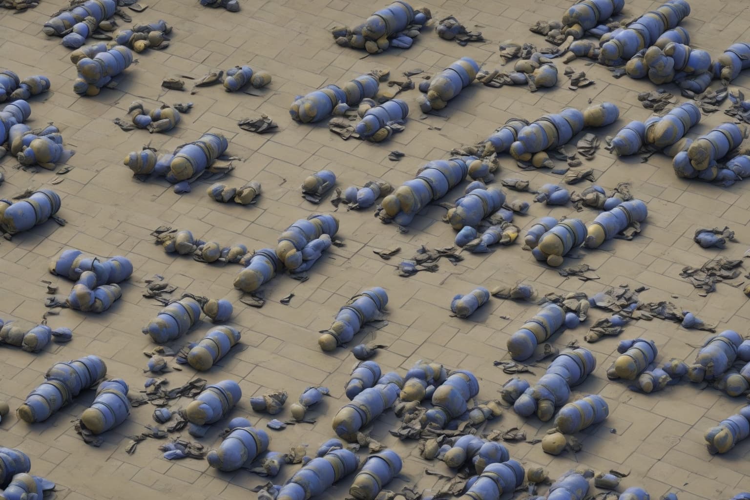 AI illustration of Ukraine's delegation at the Organization for the Prohibition of Chemical Weapons (OPCW) session in The Hague accused R...