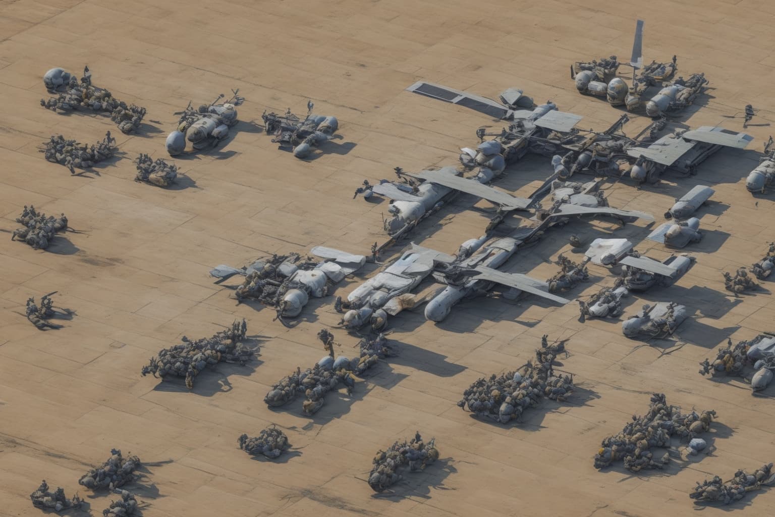 AI illustration of President Volodymyr Zelensky announced that Ukrainian specialists are currently active in the Middle East, providing a...