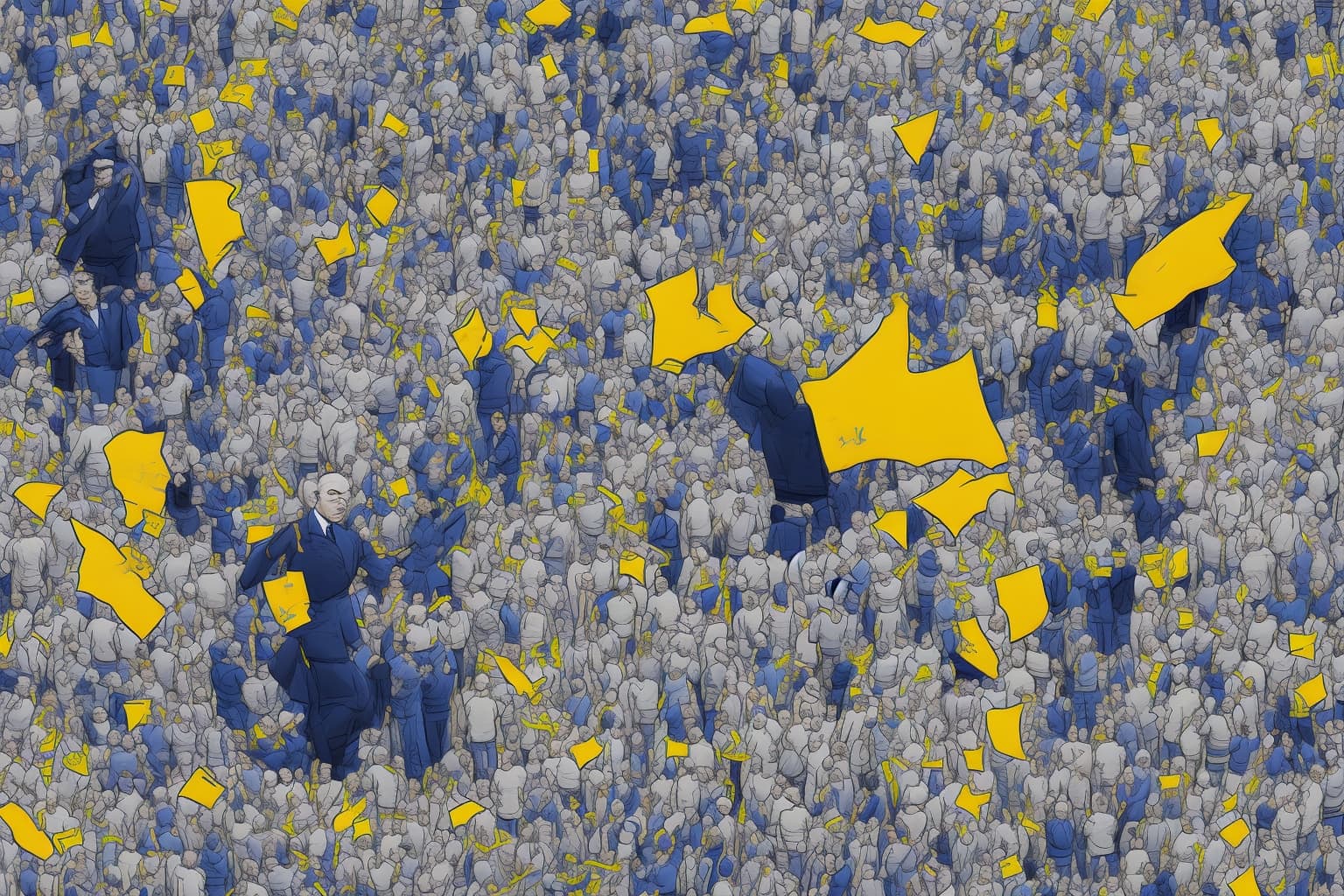 AI illustration of Ukrainian President Volodymyr Zelensky urged the United States to maintain sanctions on Russia amid reports of negotia...