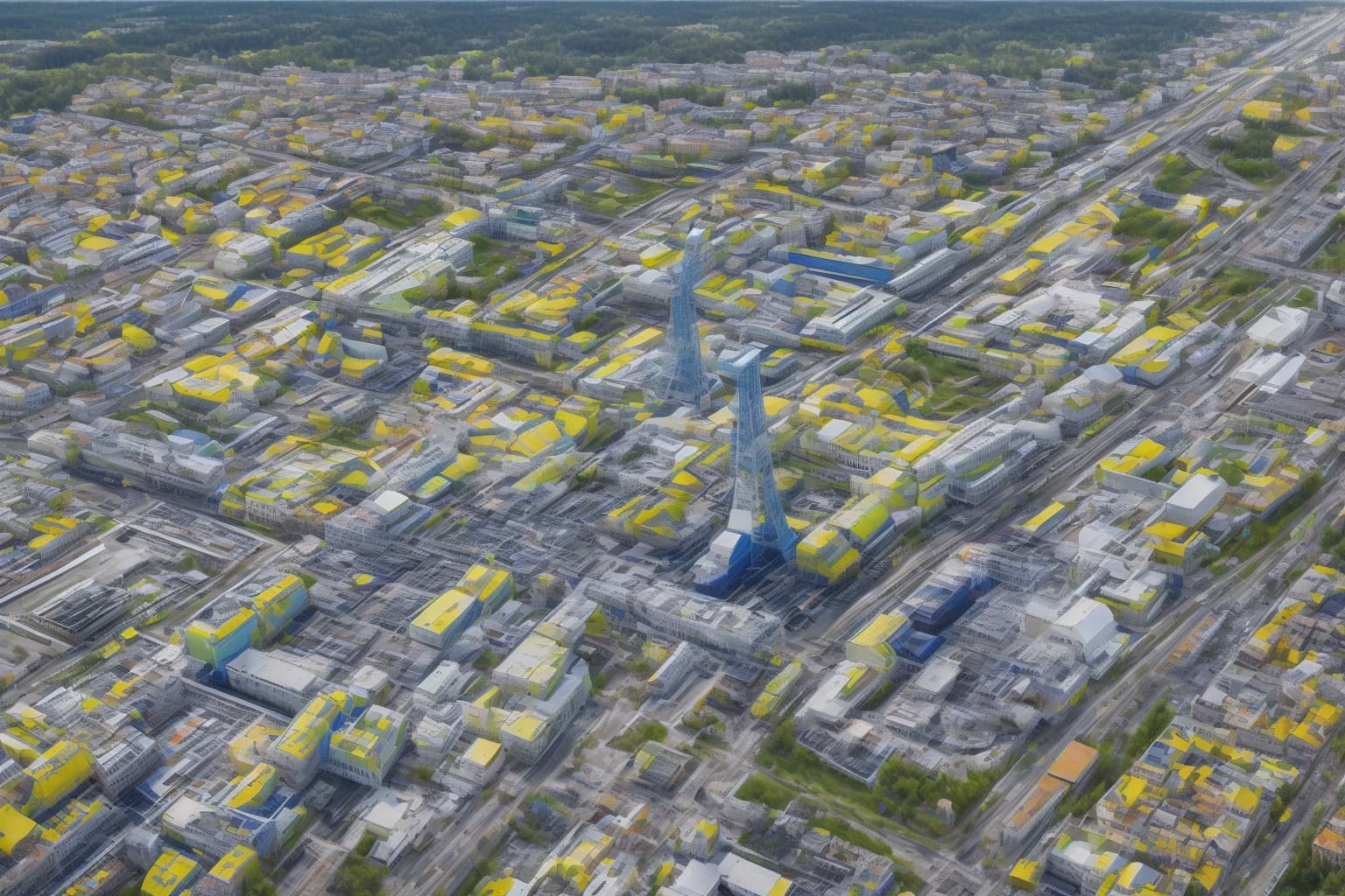 AI illustration of At the Nuclear Energy Summit in Paris, Ukraine's Prime Minister Yuliia Svyrydenko announced the country's willingness...