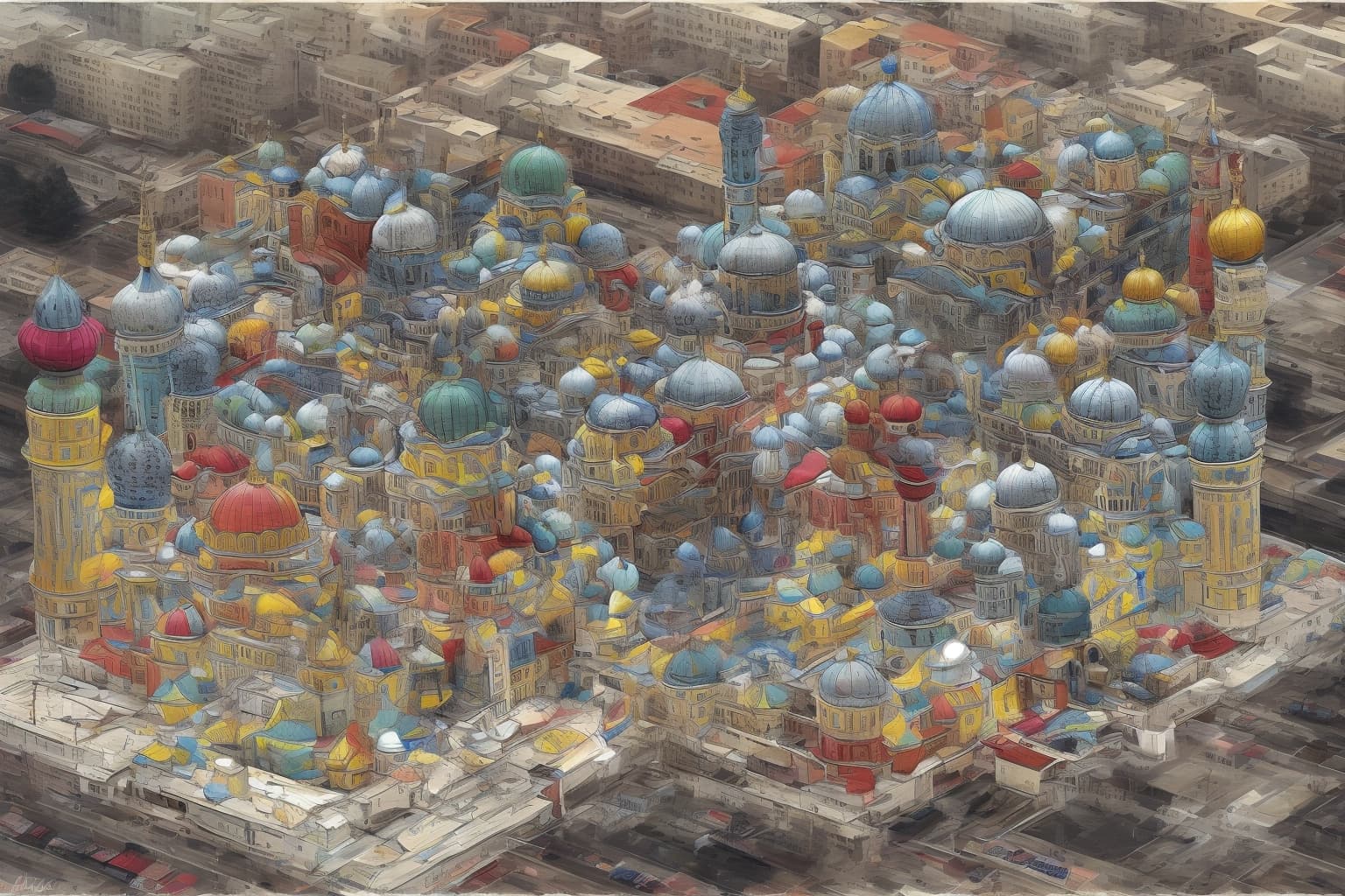 AI illustration of Turkish President Recep Tayyip Erdogan warned that the global economy is facing its greatest uncertainty since the ons...